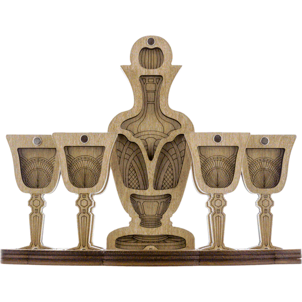 Set of mini bead organizers