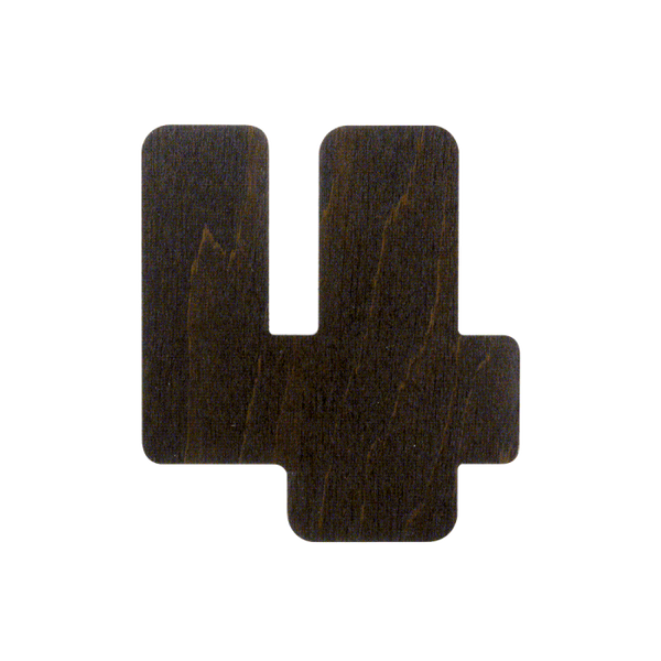 Wood bead organizer with lid