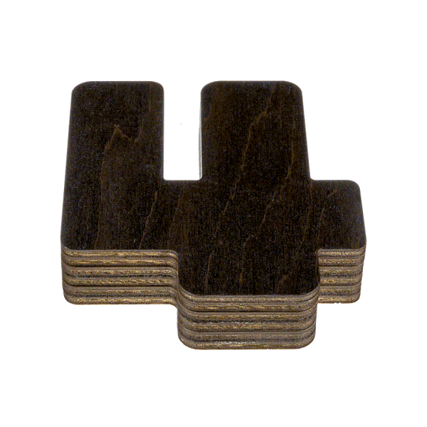 Wood bead organizer with lid