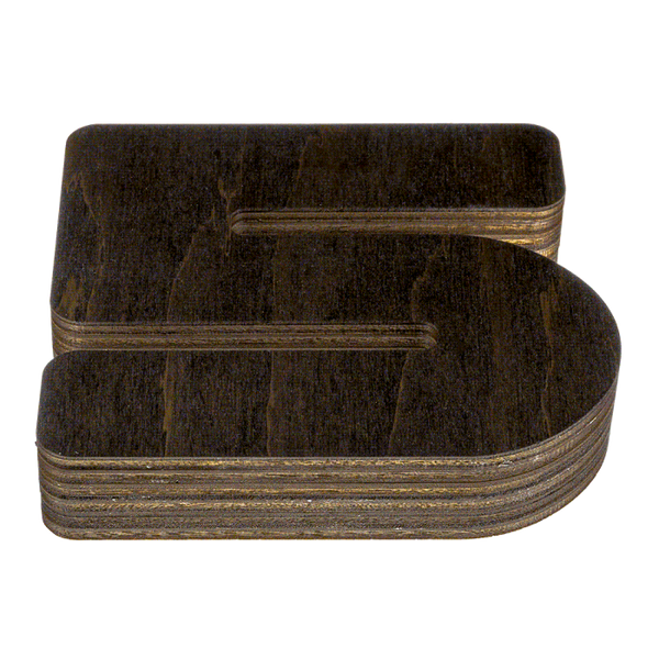 Wood bead organizer with lid