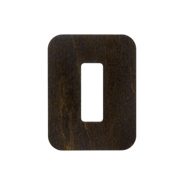 Wood bead organizer with lid