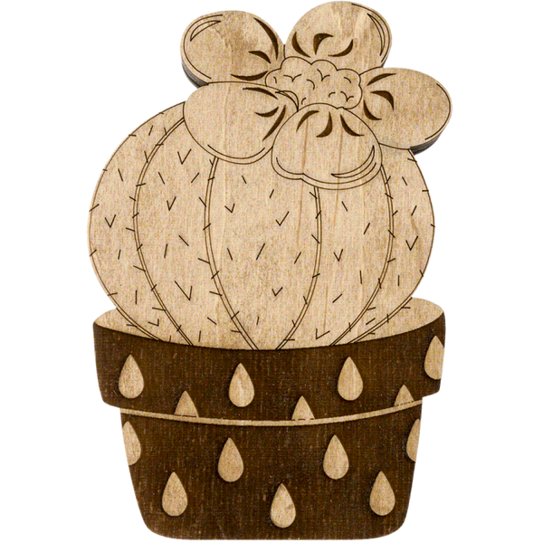 Bead organizer with wooden lid