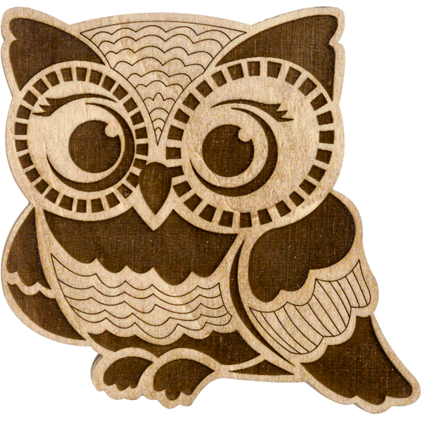 Bead organizer with wooden lid