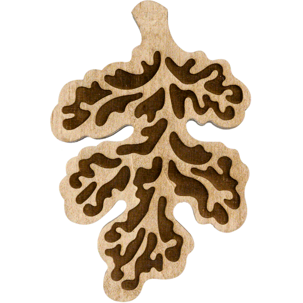 Bead organizer with wooden lid