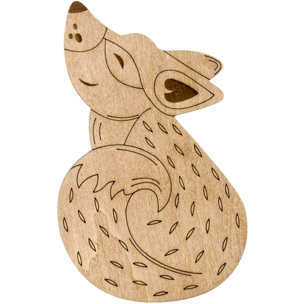 Bead organizer with wooden lid