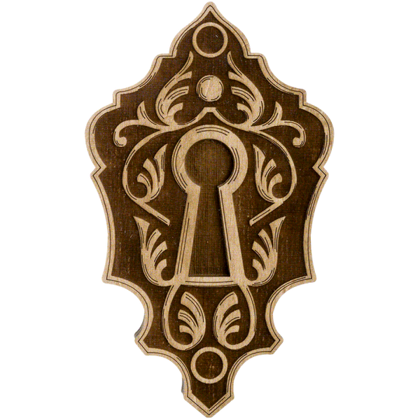 Bead organizer with wooden lid