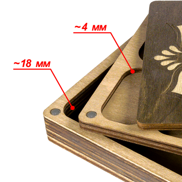 Multilayer bead organizer