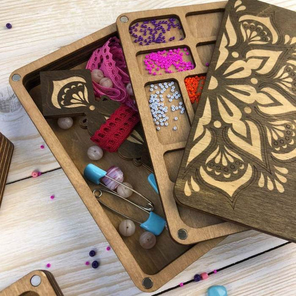 Multilayer bead organizer