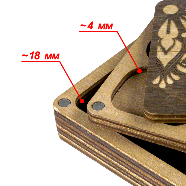 Multilayer bead organizer