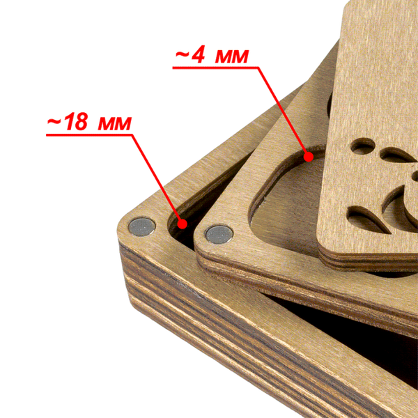 Multilayer bead organizer