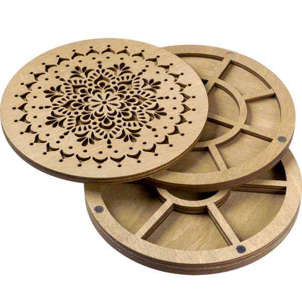 Multilayer bead organizer