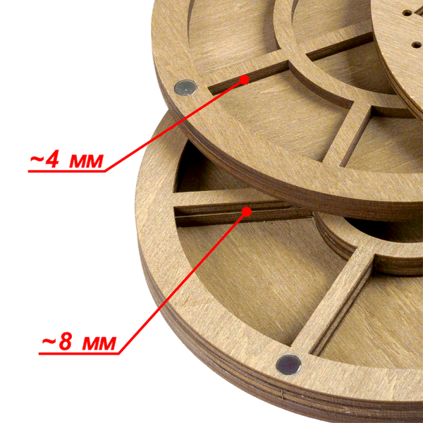 Multilayer bead organizer