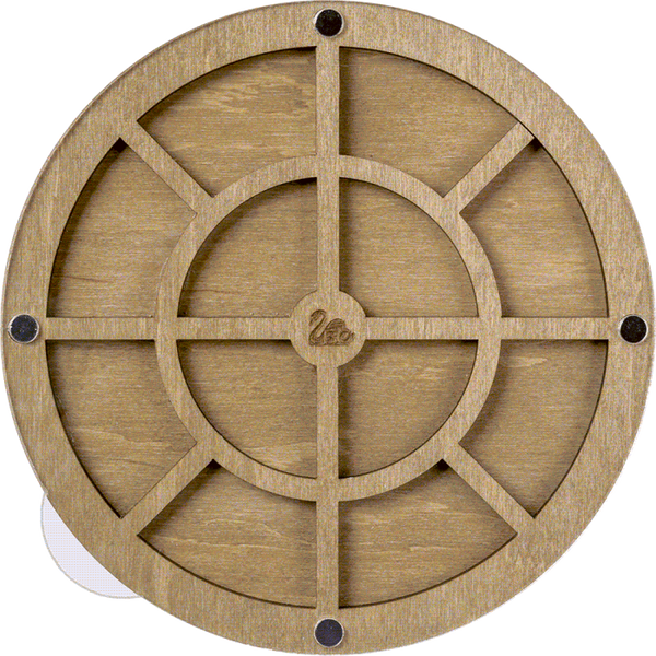 Multilayer bead organizer with transparent lid