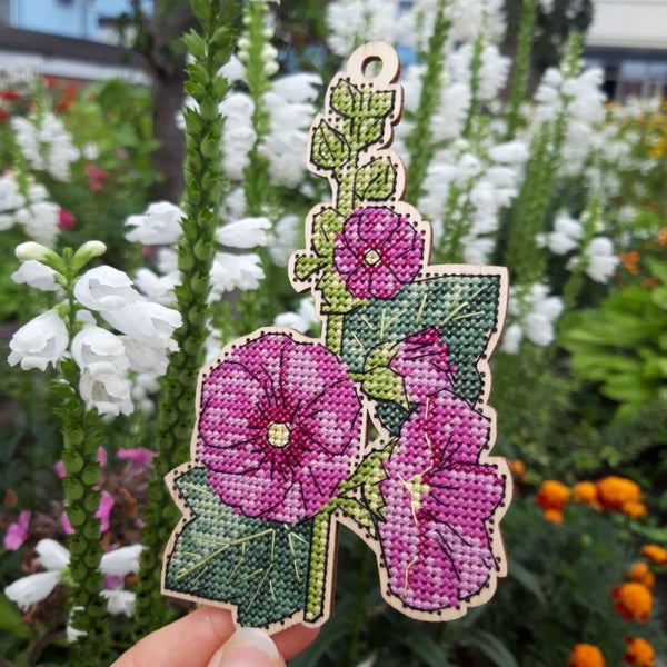 DIY Cross stitch kit on wood