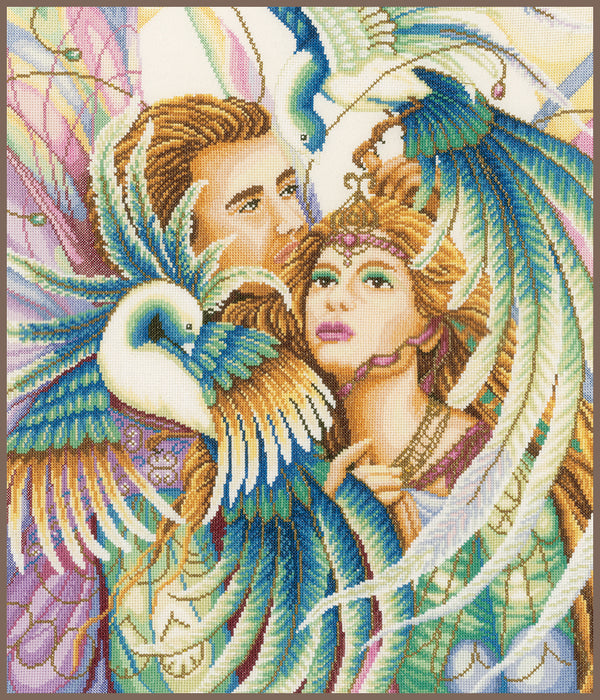 DIY Counted cross stitch kit Birds of paradise