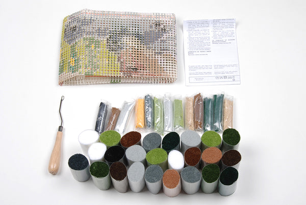 DIY Latch Hook Cushion Kit