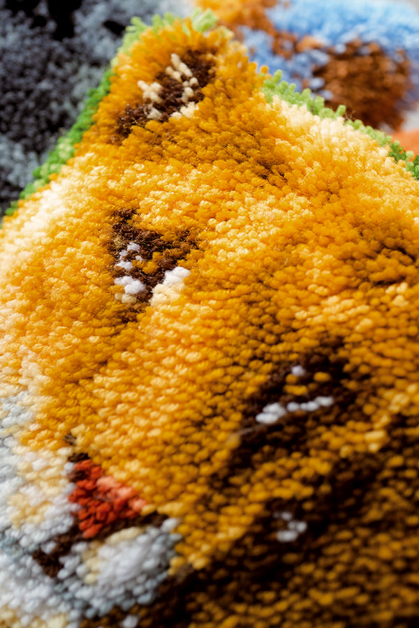 DIY Latch Hook Cushion Kit