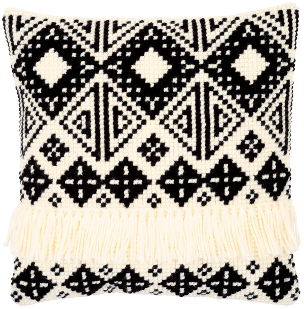 DIY Cross stitch cushion kit Ethnic print