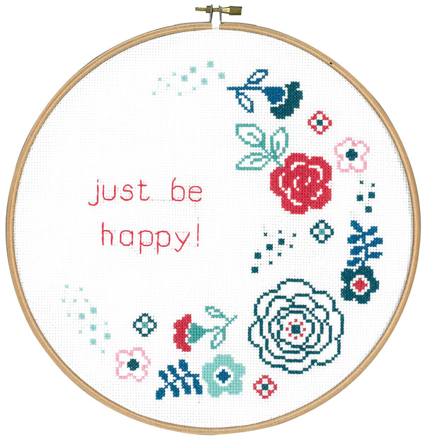 DIY PN-0156333 Counted crossstitch kit with hoop Vervaco