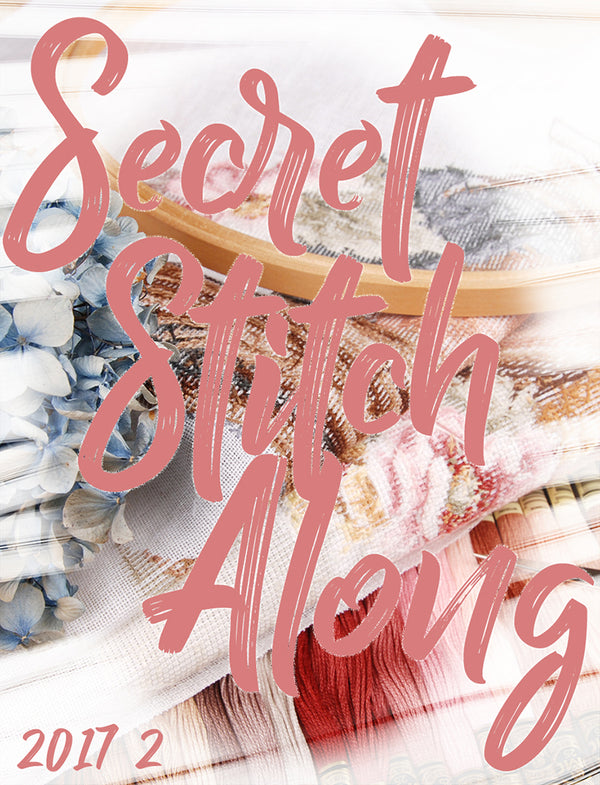 DIY Counted cross stitch kit Little girl with hat