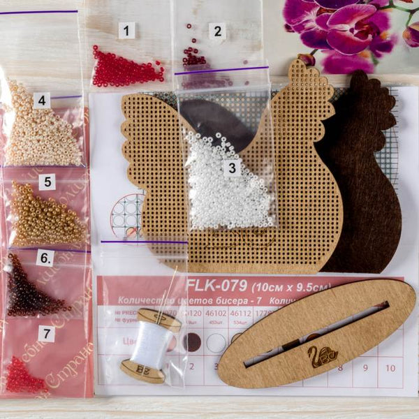 DIY Easter Bead Embroidery kit