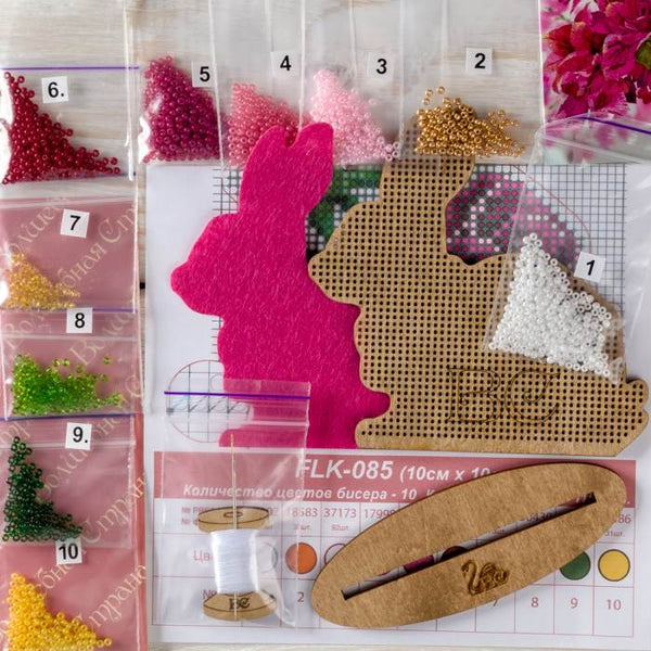 DIY Easter Bead Embroidery kit