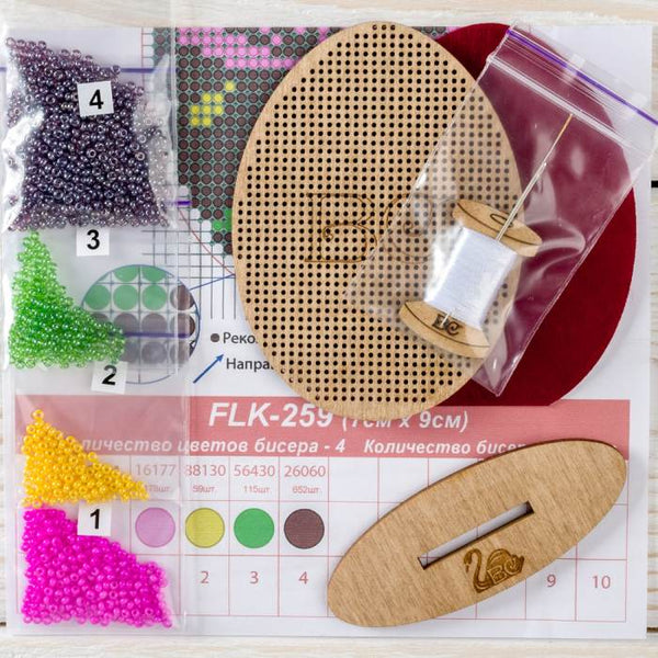 DIY Easter Bead Embroidery kit