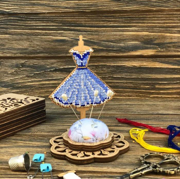 DIY needle cushion kit, needle minder