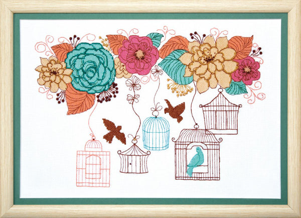 Mixed technique stitch kit