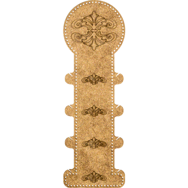 Blanks for embroidery with thread on wood FLHW-003