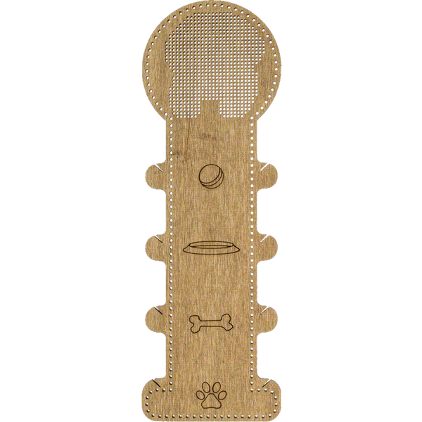 Blanks for embroidery with thread on wood FLHW-013