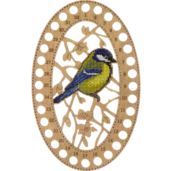 Blanks for embroidery with thread on wood FLHW-014