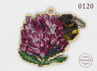 DIY cross stitch kit on wood 