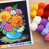 DIY Printed Tapestry Kit “A Bouquet of Dahlias” Needlepoint Kit