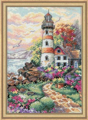 DIY "Beacon at Daybreak" 5.1"x7.1"