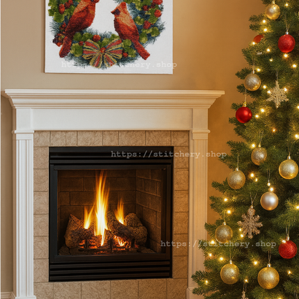 DIY Counted Cross Stitch Kit "Winter amulet"