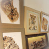 DIY Counted Cross Stitch Kit "Two panthers"