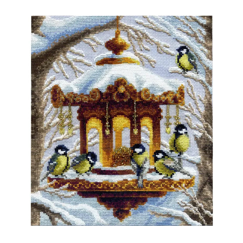DIY Counted Cross Stitch Kit "Bread Crumbs of Heaven"