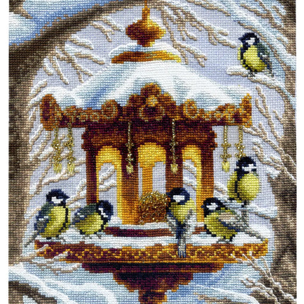DIY Counted Cross Stitch Kit "Bread Crumbs of Heaven"