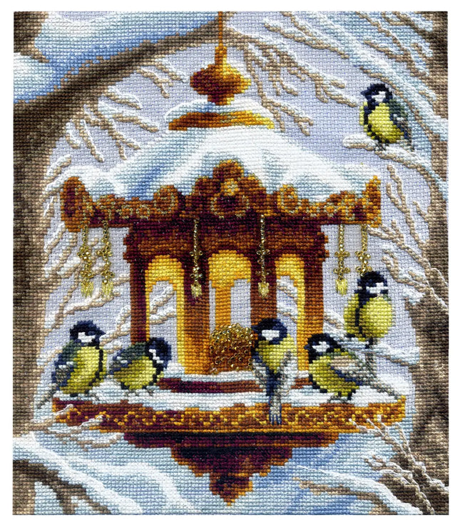 DIY Counted Cross Stitch Kit "Bread Crumbs of Heaven"