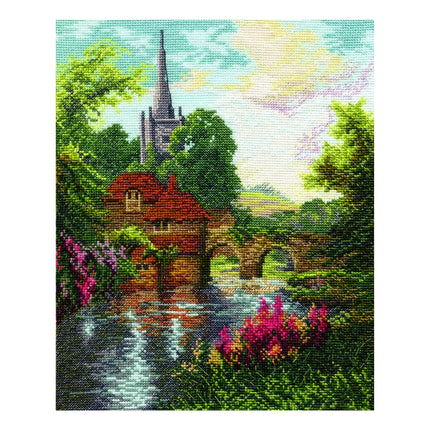 DIY Counted Cross Stitch Kit "Whisper of the River"
