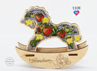 🎠 DIY Counted Cross Stitch Kit Rocking Horse 