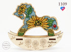 🎠 DIY Counted Cross Stitch Kit Rocking Horse 