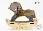 🎠 DIY Counted Cross Stitch Kit Rocking Horse 