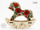 🎠 DIY Counted Cross Stitch Kit Rocking Horse 