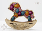 🎠 DIY Counted Cross Stitch Kit Rocking Horse 