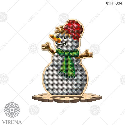 DIY Christmas decoration kit "Snowman"