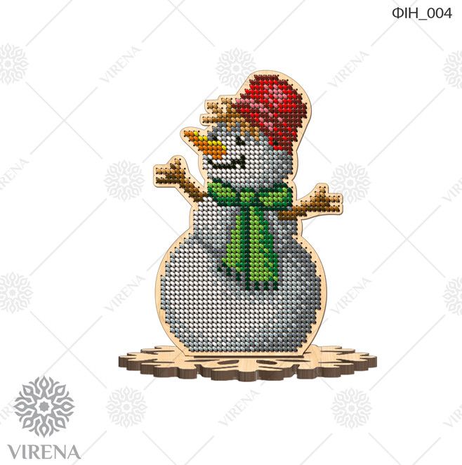 DIY Christmas decoration kit "Snowman"