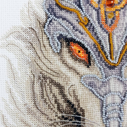 DIY Counted Cross Stitch Kit "Keeper of the Secret"