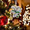 Christmas Bead Embroidery Kit Christmas toys "Christmas Angels" Set 3pcs Christmas tree toys